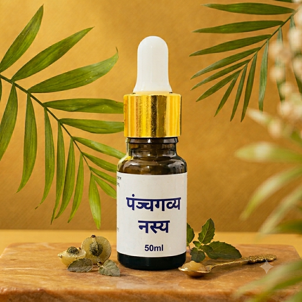 Gau-based (cow-derived) Nasya Aushadhi